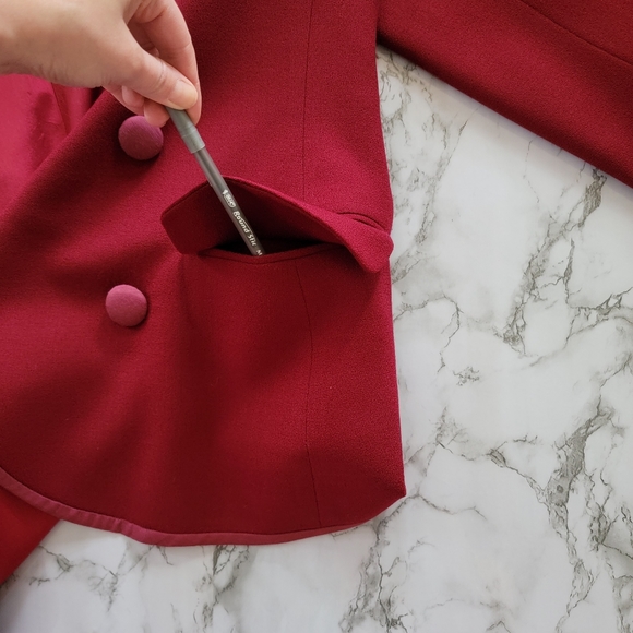 Vintage Christian Dior Wool Blazer - Picture 10 of 15